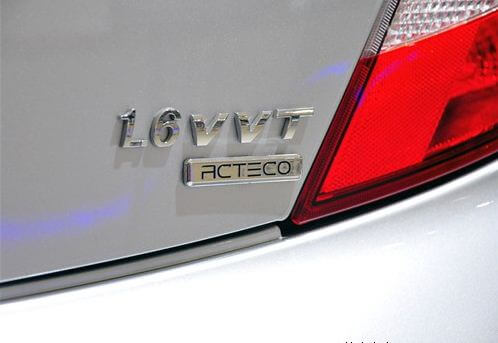 Vehicle with ACTECO Brand