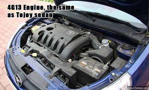Tojoy Hatchback 4G13 Engine - The same as Tojoy sedan