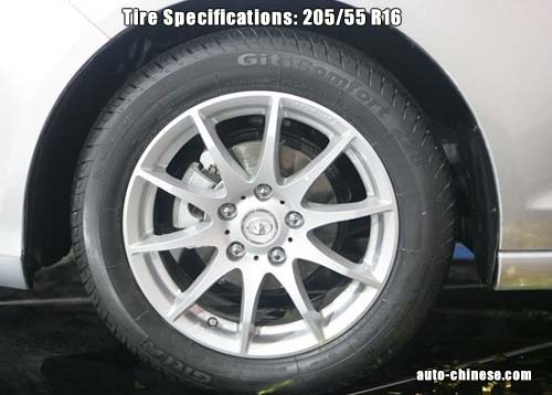 voleex c50 - Tire specification