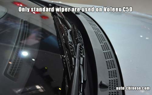voleex c50 -only standard wiper are used on Voleex C50