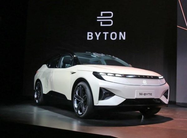 Byton M-Byte's First Body-In-White Get off-line or Pre-sale Within 2019