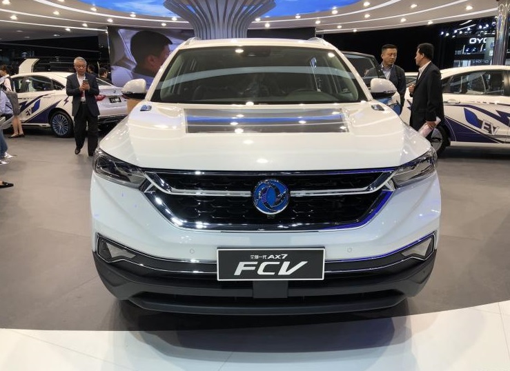 This is Dongfeng-Fengshen AX7 FCV Unveiled on 2019 Shanghai Auto Show