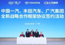FAW, Toyota, and GAC Ink New Strategic Partnership; FAW Toyota to Remain Independent